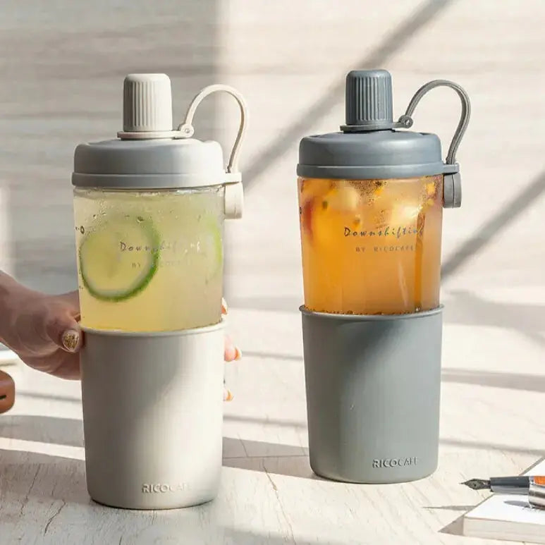 台灣Ricocafe 咖啡陶瓷保溫杯暖壺 陶瓷塗層 COOLID酷力杯 保溫保冰杯 800ml PriseMall