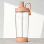 台灣Ricocafe 咖啡保溫杯暖壺  900ml TRITAN 四季花語透明杯