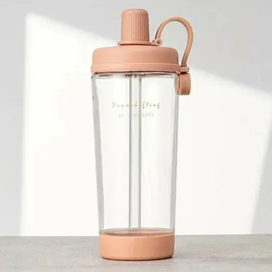 台灣Ricocafe 咖啡保溫杯暖壺  900ml TRITAN 四季花語透明杯 PriseMall