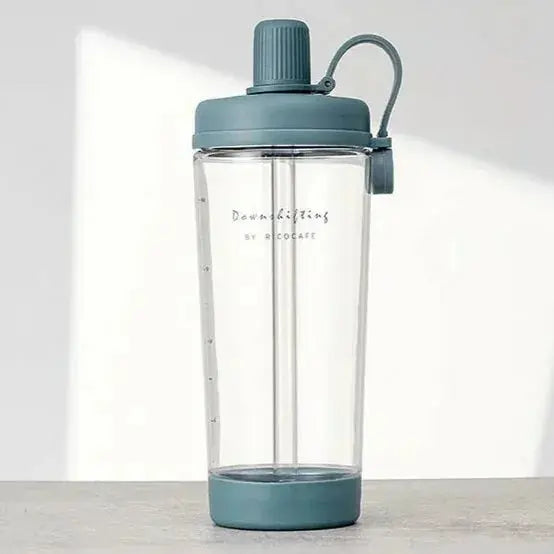 台灣Ricocafe 咖啡保溫杯暖壺  900ml TRITAN 四季花語透明杯 PriseMall