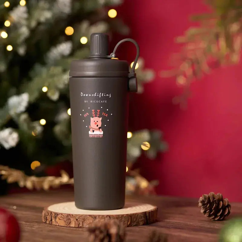 台灣Ricocafe 咖啡陶瓷保溫杯暖壺 陶瓷塗層 COOLID酷力杯 保溫保冰杯 800ml PriseMall