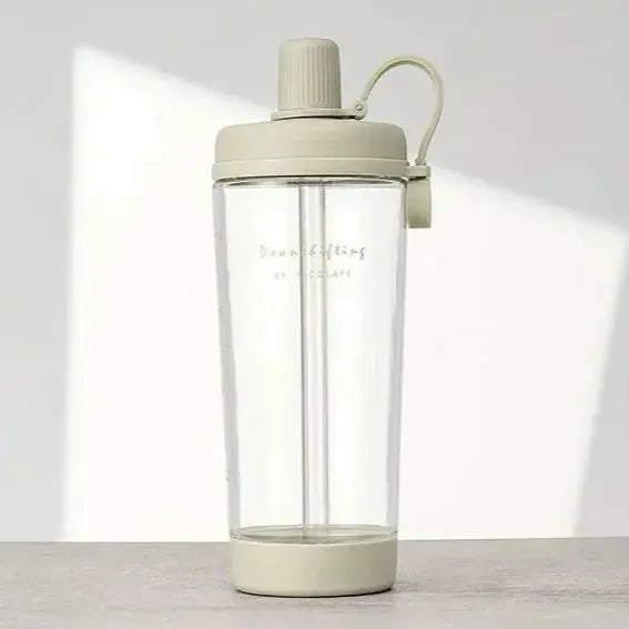 台灣Ricocafe 咖啡保溫杯暖壺  900ml TRITAN 四季花語透明杯 PriseMall