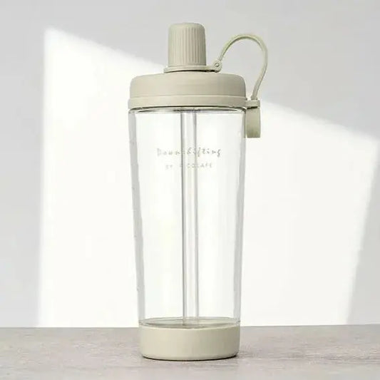 台灣Ricocafe 咖啡保溫杯暖壺  900ml TRITAN 四季花語透明杯 PriseMall