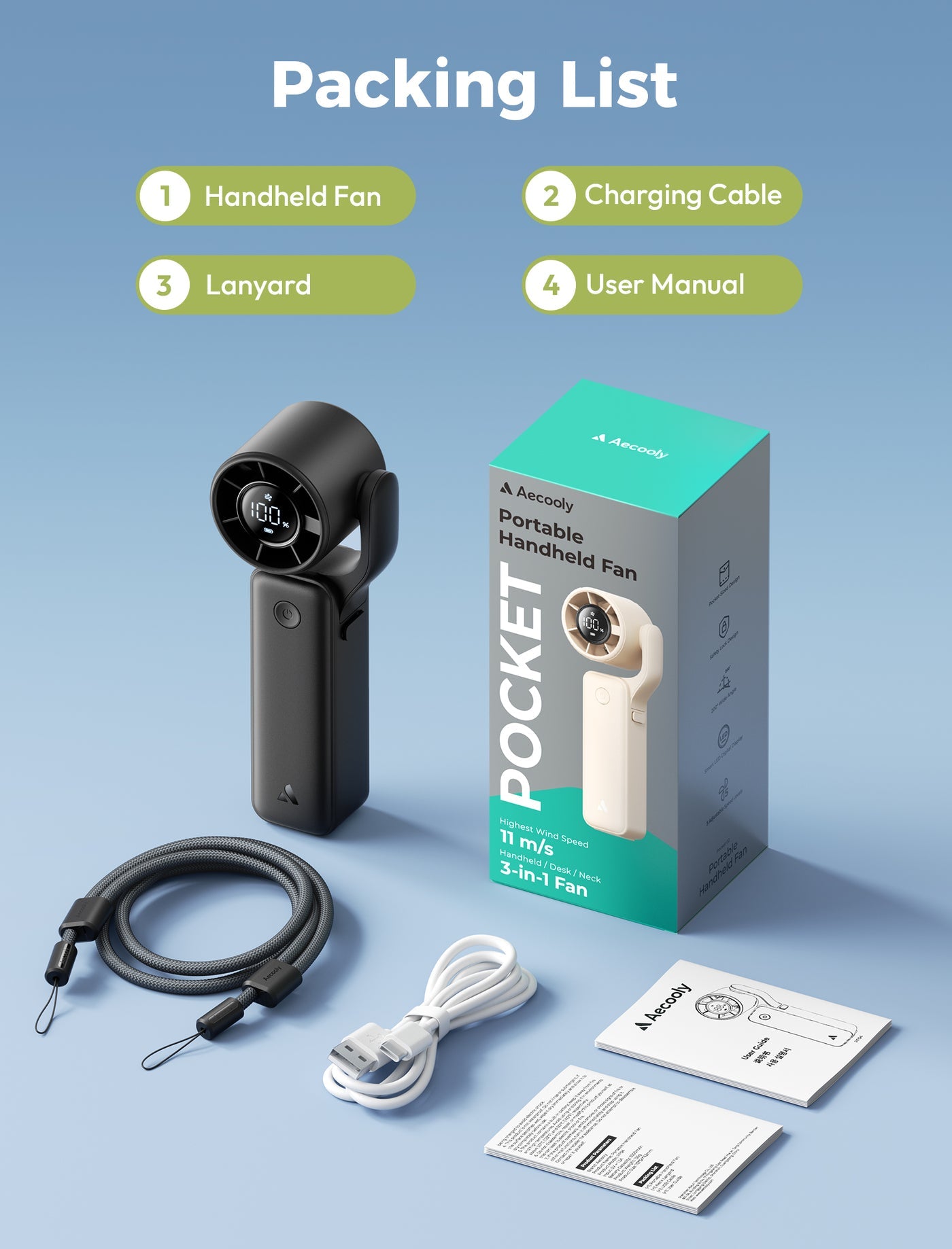 【現貨！庫存緊張！】Aecooly Cold Air 高壓氣動冰霧風炮｜10 秒降 10°C 風力冰霧雙重狂降 · 70,000 RPM 風速 25m/s · 雙磁吸風嘴