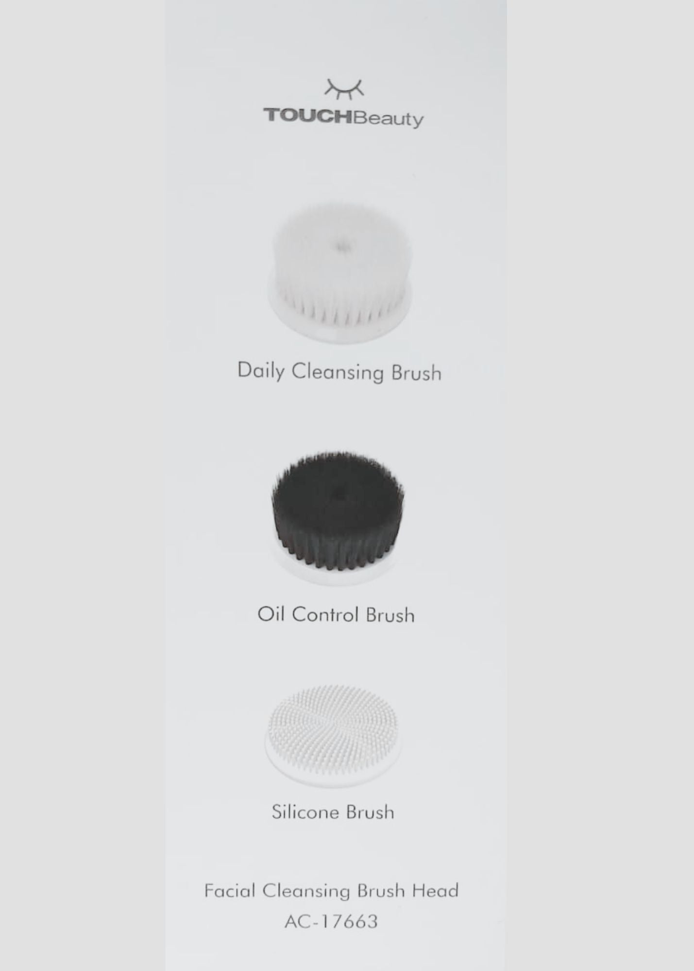 Facial Cleansing Brush Set