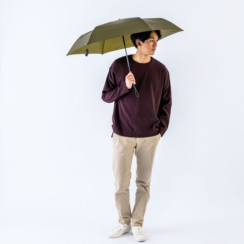 Ultra-thin and Lightweight Automatic Open/Close Umbrella | Japan AMVEL VERYKAL Flat