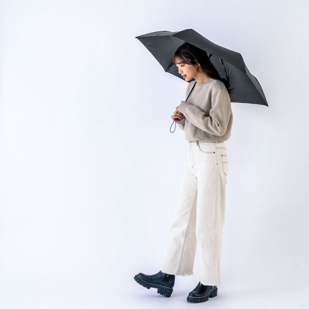 Ultra-thin and Lightweight Automatic Open/Close Umbrella | Japan AMVEL VERYKAL Flat