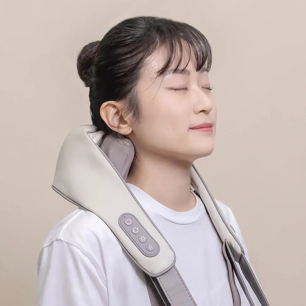 3ZeBra - 好肩力｜斜方肌肩頸按摩器﻿｜8點夾揉按摩・解放雙手・恆溫熱敷 PriseMall