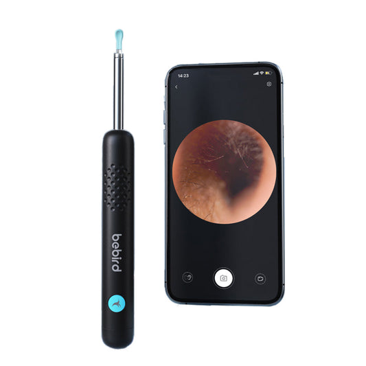Bebird R1+ Smart Visual Earwax Remover | Upgraded 3MP HD Endoscope with Food-Grade Ear Spoon | Smart Ear Cleaner