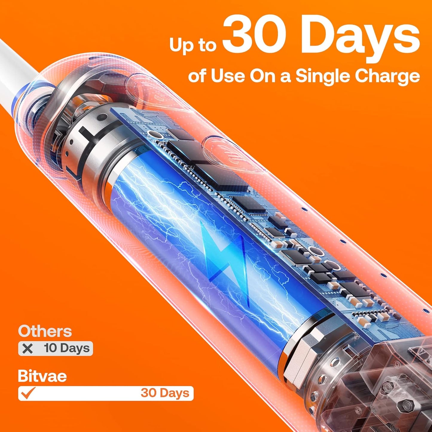 旋轉電動牙刷│Bitvae R2