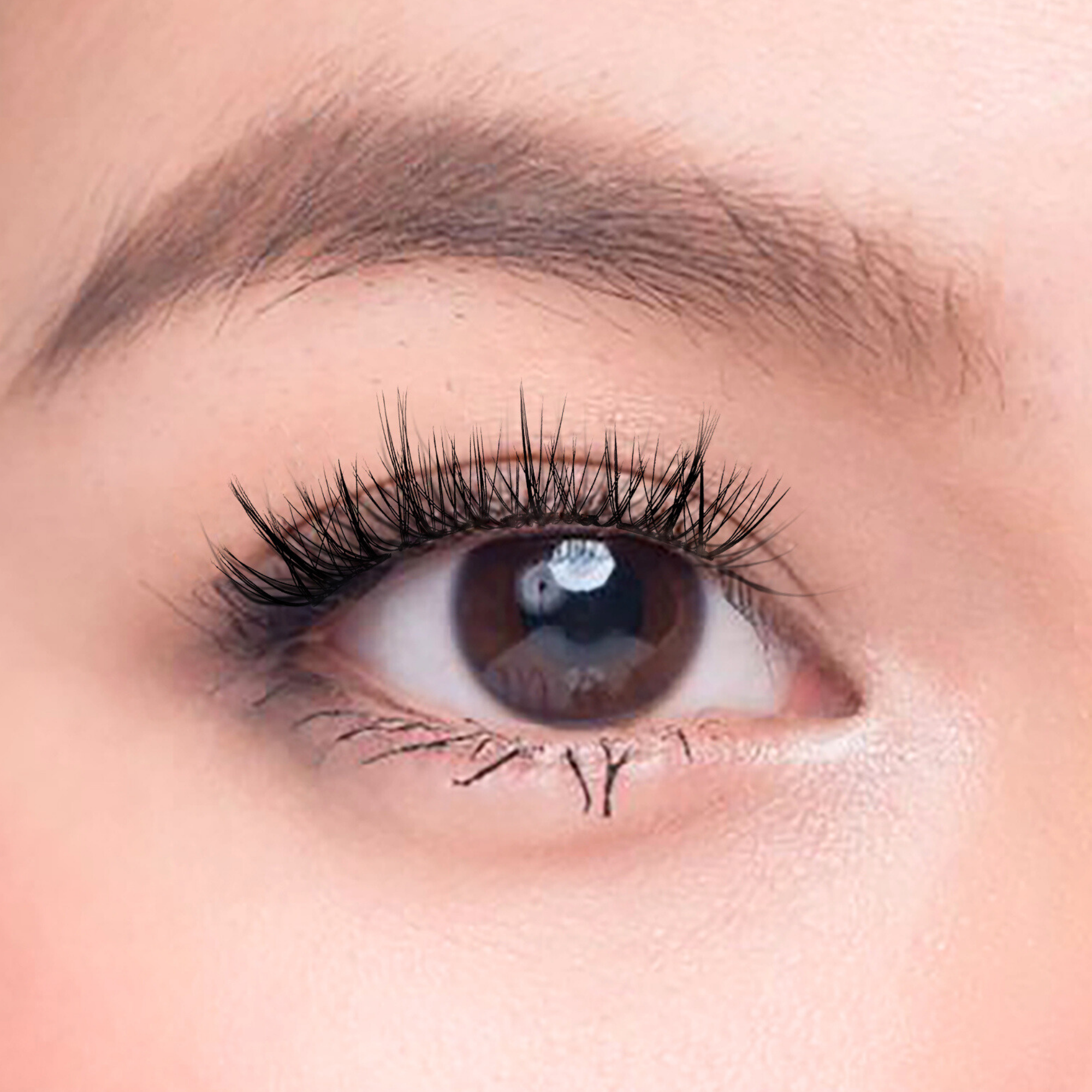 Char. 免膠水假眼睫毛 (白月光 Blush Macaron)