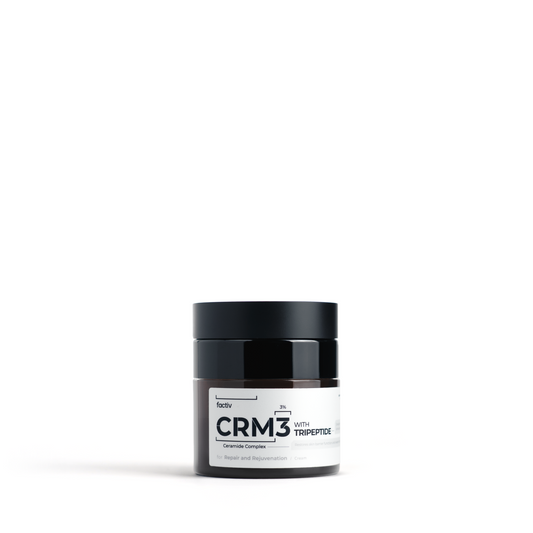 CRM3 紓敏修復面霜 30ml｜3% 神經酰胺屏障修護 · 三胜肽抗老緊緻 · 極度敏感肌適用 | Made in Hong Kong