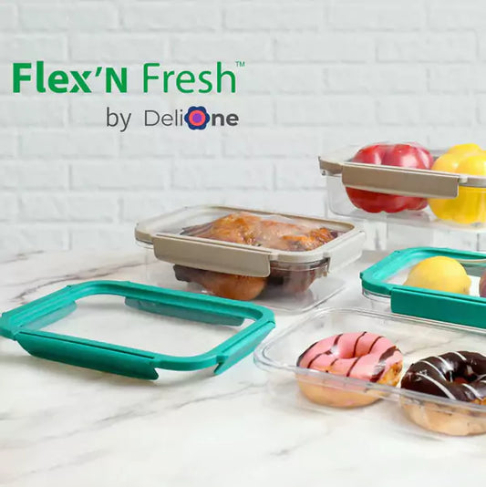 First-Ever Flexible Lid Magic Food Containers | DeliOne USA
