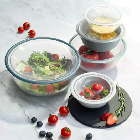 可重複使用且食品級 食物密存套件 | DeliOne FlexiLid Modular Set
