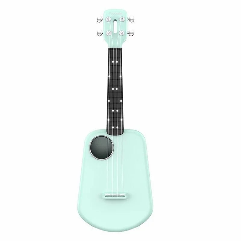 The World's First Bluetooth Carbon Fiber Smart Ukulele │ Aqua Green