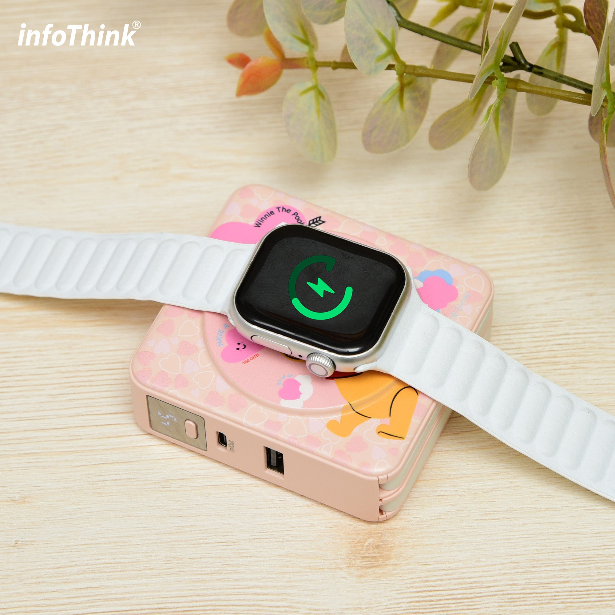 迪士尼+Snoopy愛心款的溫暖充電擁抱 – InfoThink八合一MAX行動電源
