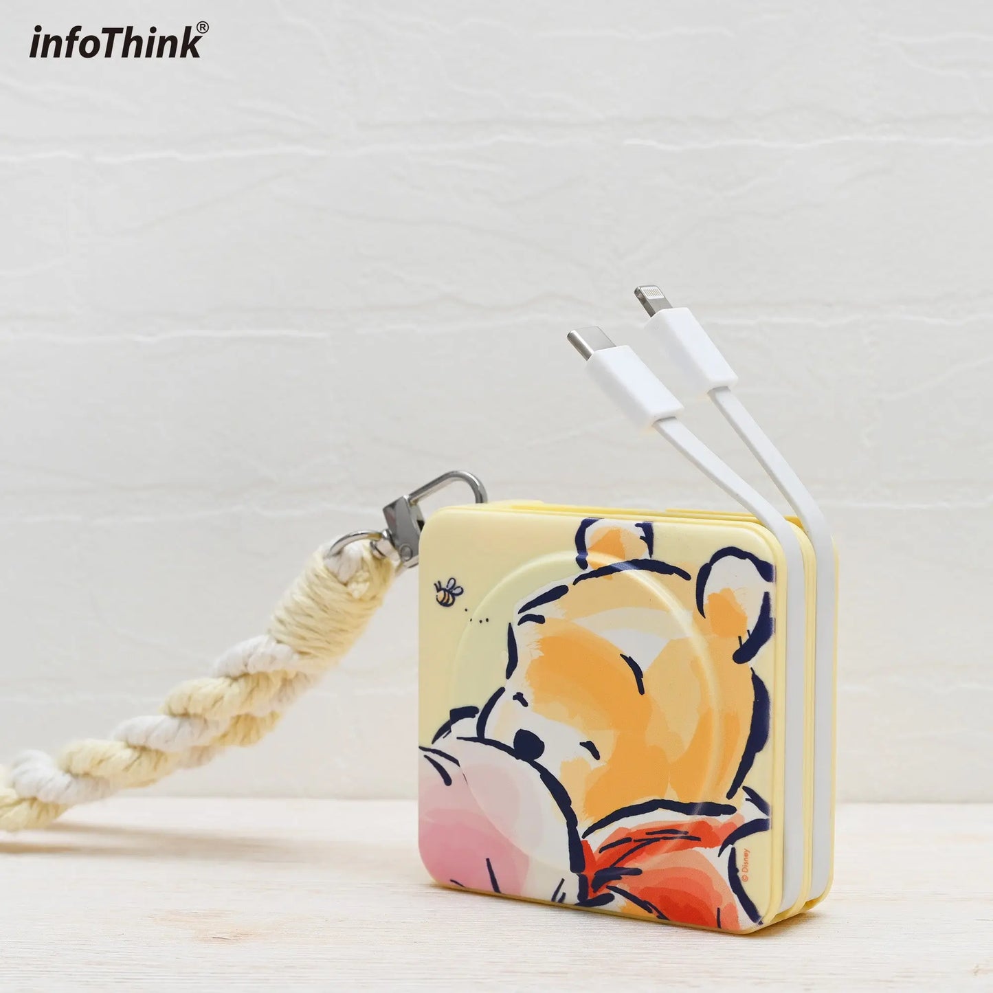 迪士尼+Snoopy愛心款的溫暖充電擁抱 – InfoThink八合一MAX行動電源 - PriseMall