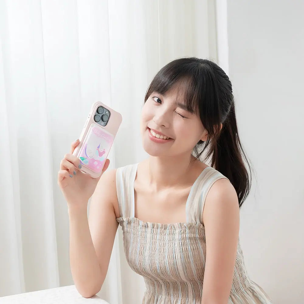 迪士尼小牡蠣與史迪仔的魔法卡套 – 摺疊手機支架 輕鬆收納你的世界 PriseMall