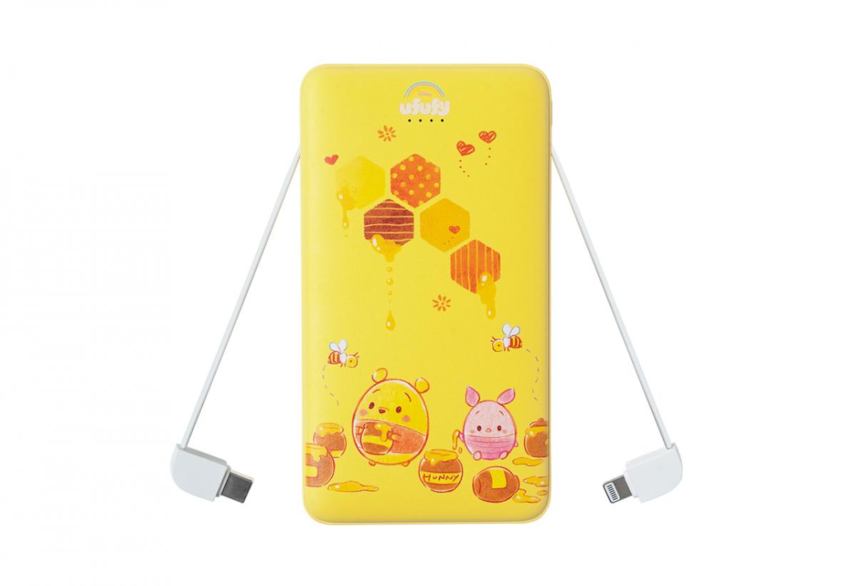 小牡蠣的溫柔擁抱 – 迪士尼自帶雙線行動電源系列