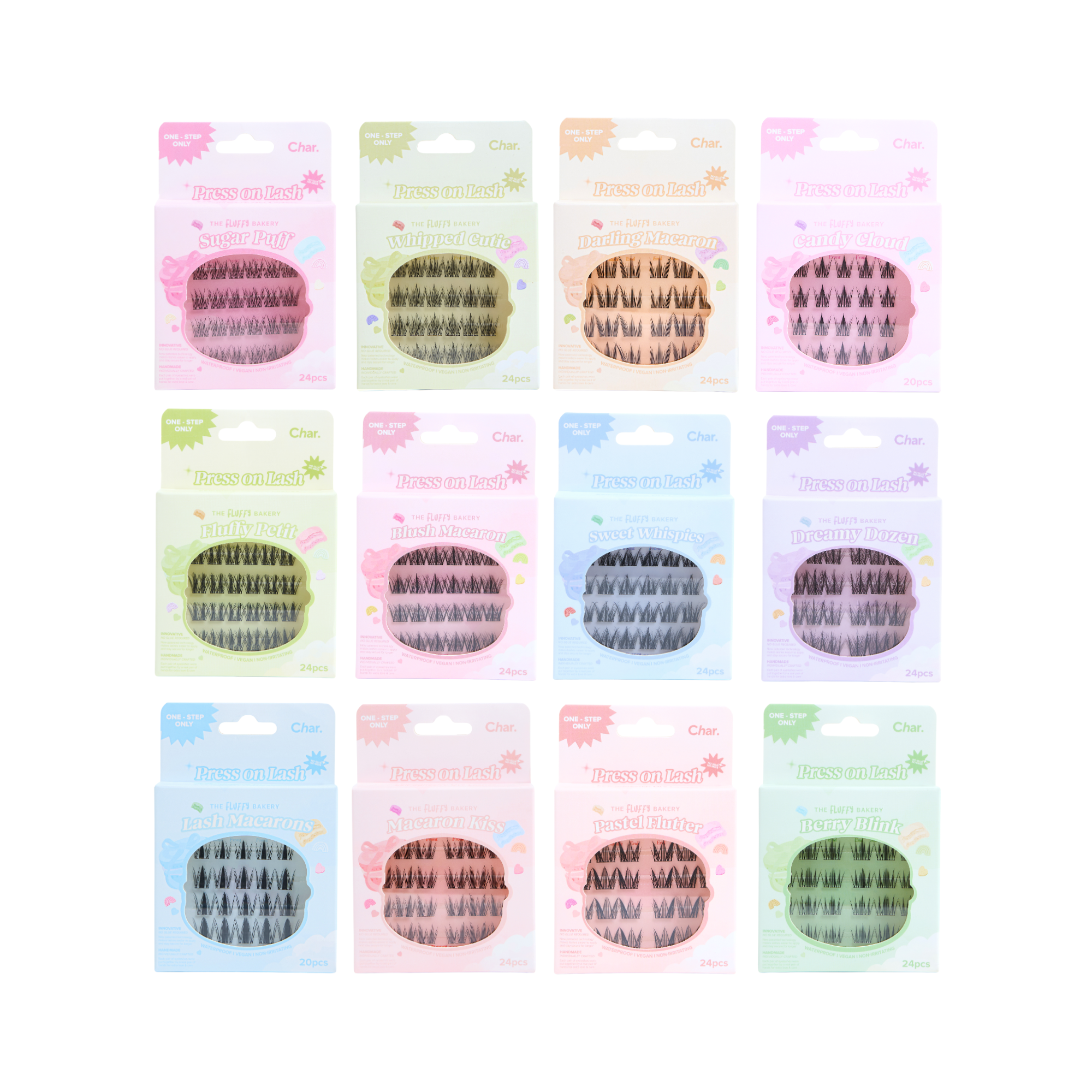 Char 眼睫毛 - Fluffy Bakery 全系列