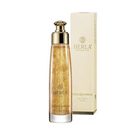 HERLA GOLD SUPREME Gold Body Elixir with 24k Gold 身體護理含24K金顆粒 - 100ml