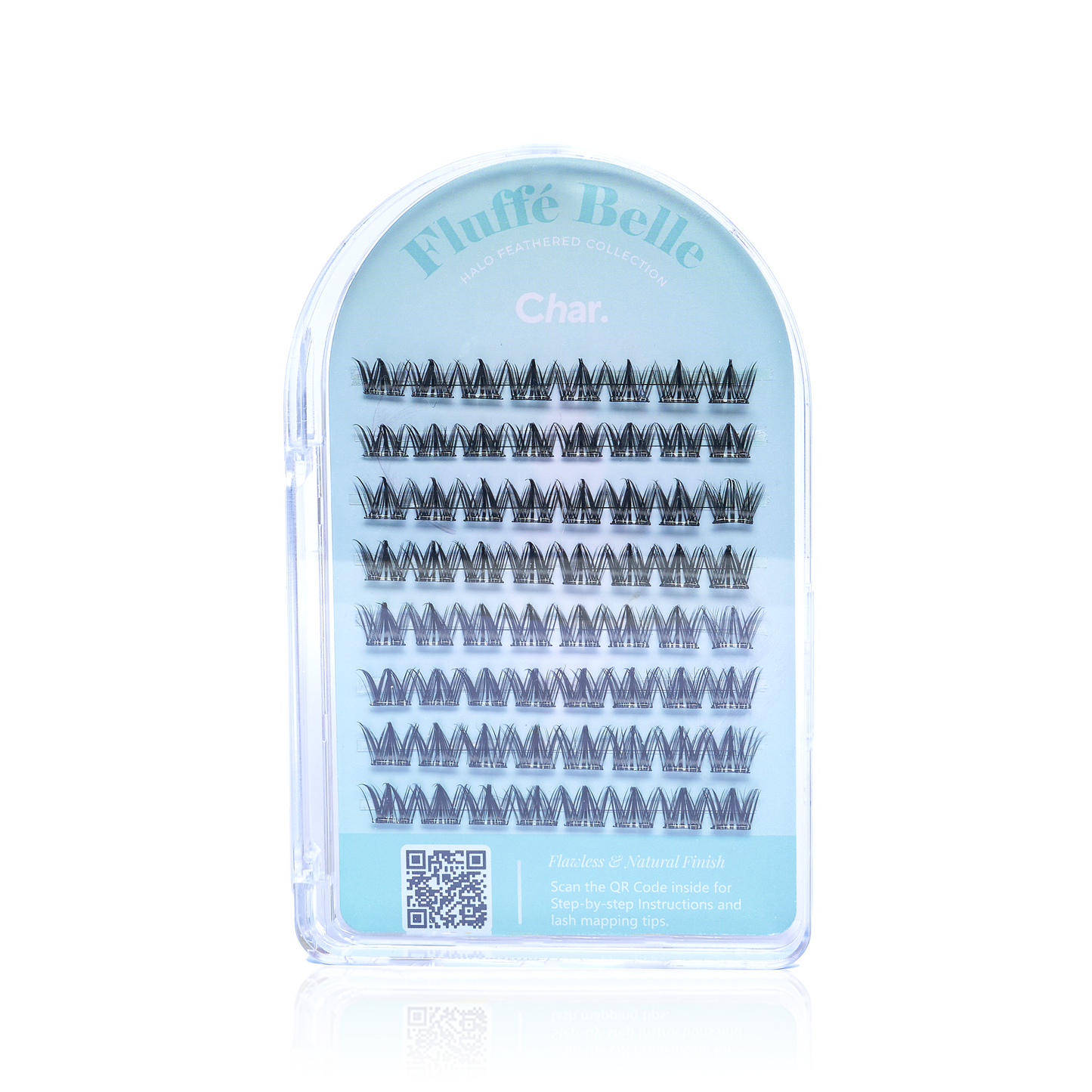 Char. False Eyelashes (no lash band Fluffe Belle)