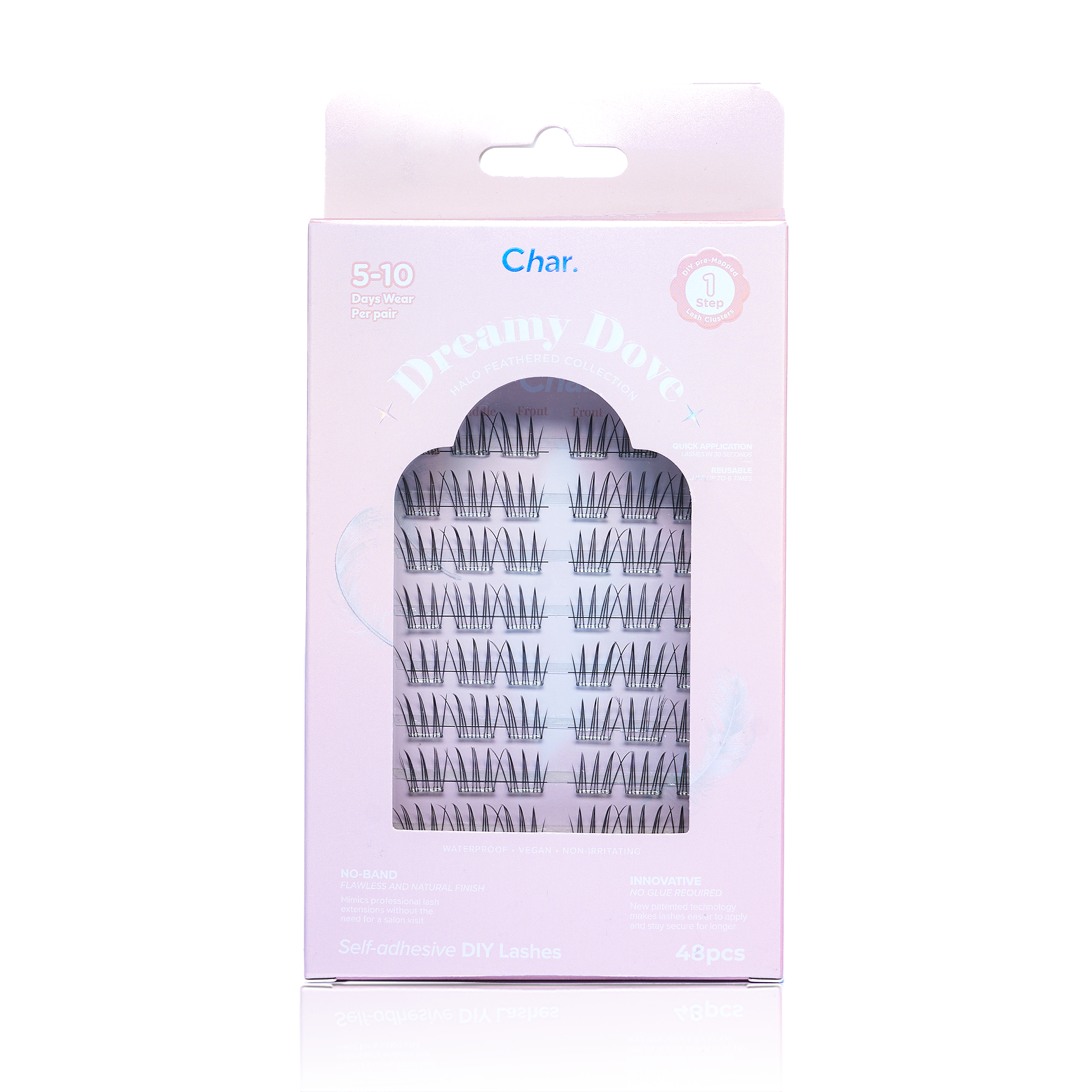 Char. 假眼睫毛 (無睫毛梗 Dreamy Dove)