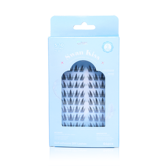 Char. False Eyelashes (No Lash Band Swan Kiss)