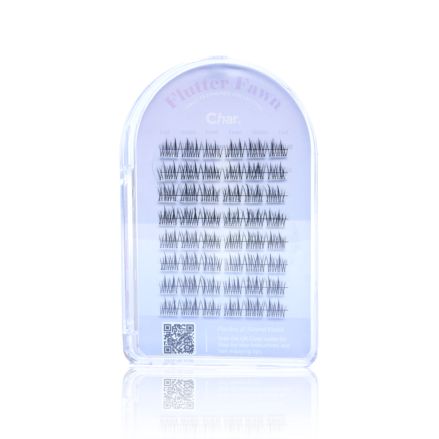 Char. False Eyelashes (No Lash Band Flutter Fawn)