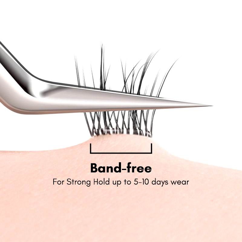 Char. False Eyelashes (No Lash Band Flutter Fawn)