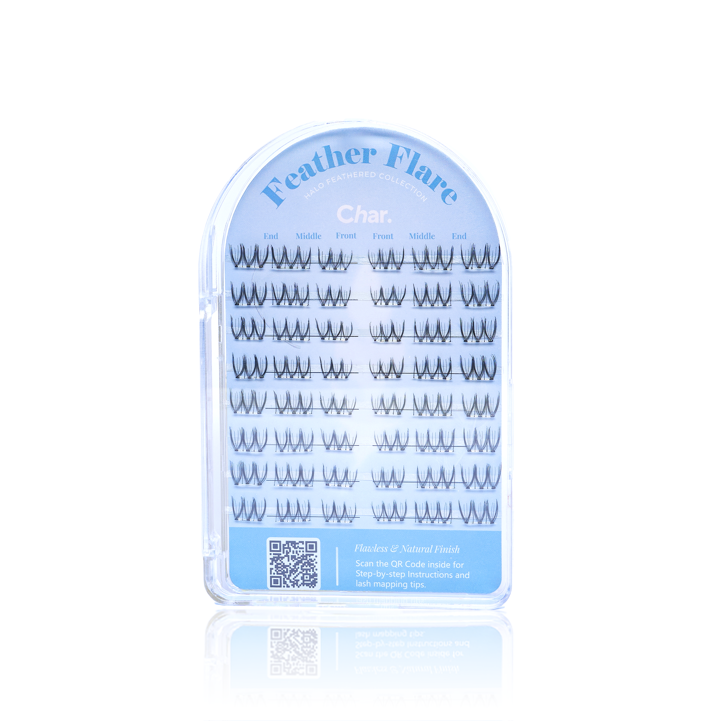 Char. 假眼睫毛 (無睫毛梗 Feather Flare)