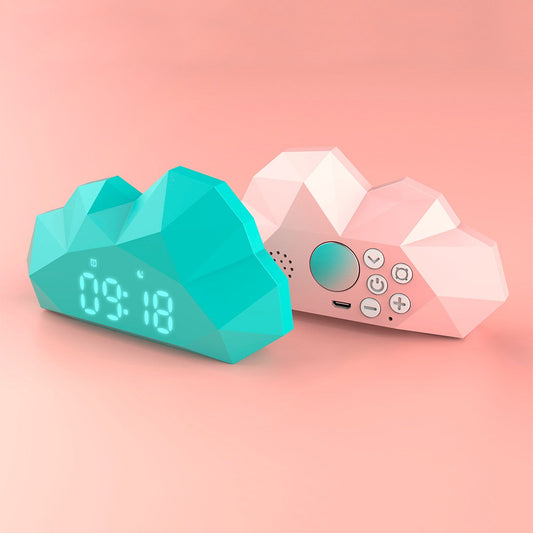 Cloud-shaped LED Electronic Clock | MOB Mini Cloudy Clock from France