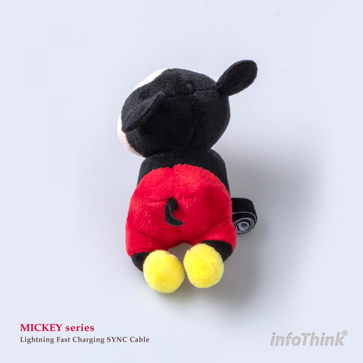 迪士尼絨毛抱抱夾的溫暖充電魔法 – 超可愛Lightning快充傳輸線系列