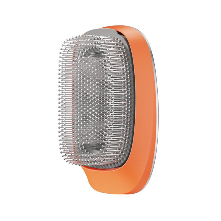 VITA-TO-GO 光療養髮梳｜650nm 低能量雷射 + 460nm 藍光 + 660nm 紅光 + EMS + 2,000 萬負離子 · 四模式便攜頭皮護理