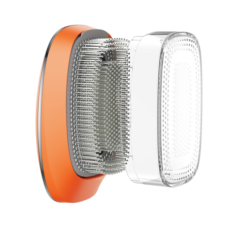 VITA-TO-GO 光療養髮梳｜650nm 低能量雷射 + 460nm 藍光 + 660nm 紅光 + EMS + 2,000 萬負離子 · 四模式便攜頭皮護理