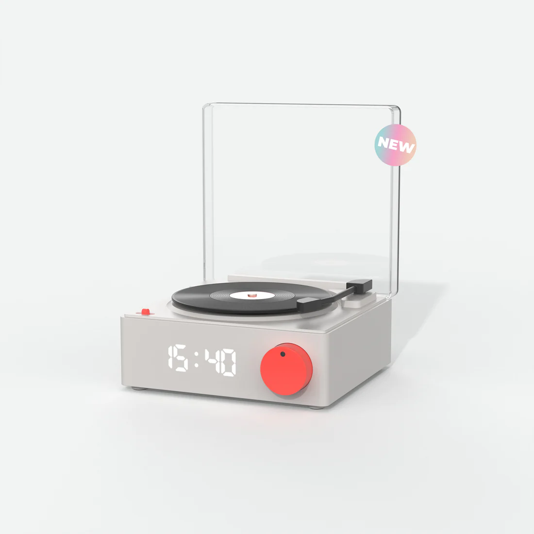 Record Player Shaped Speaker | France MOB Speaker & Clock VS-80