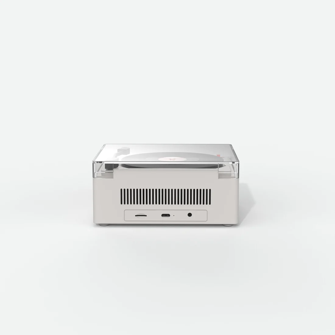 Record Player Shaped Speaker | France MOB Speaker & Clock VS-80