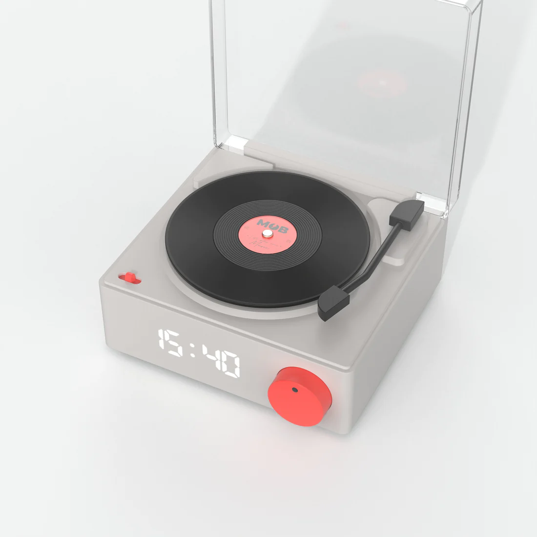 Record Player Shaped Speaker | France MOB Speaker & Clock VS-80