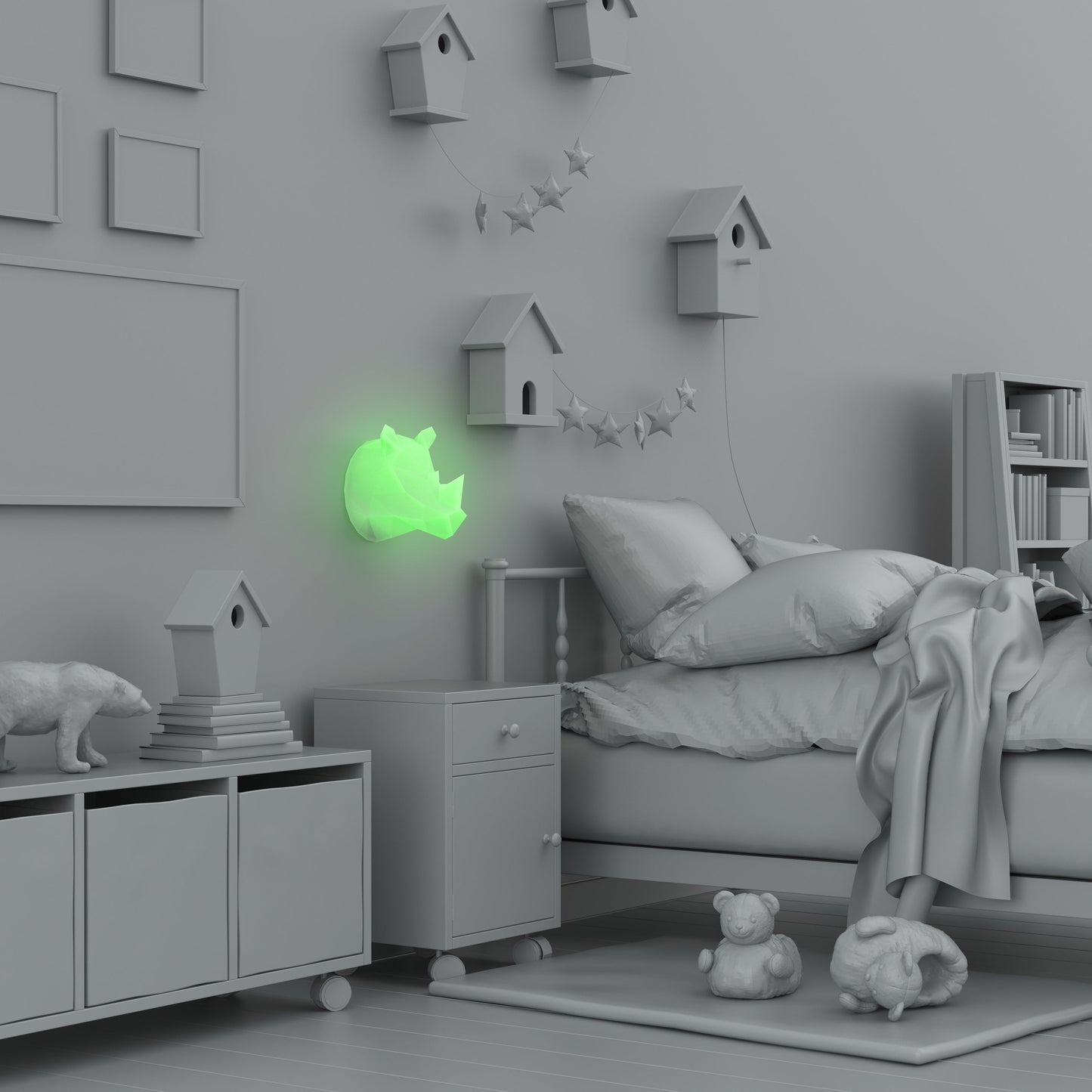 造型掛牆夜燈 | 法國 MOB Wild Light