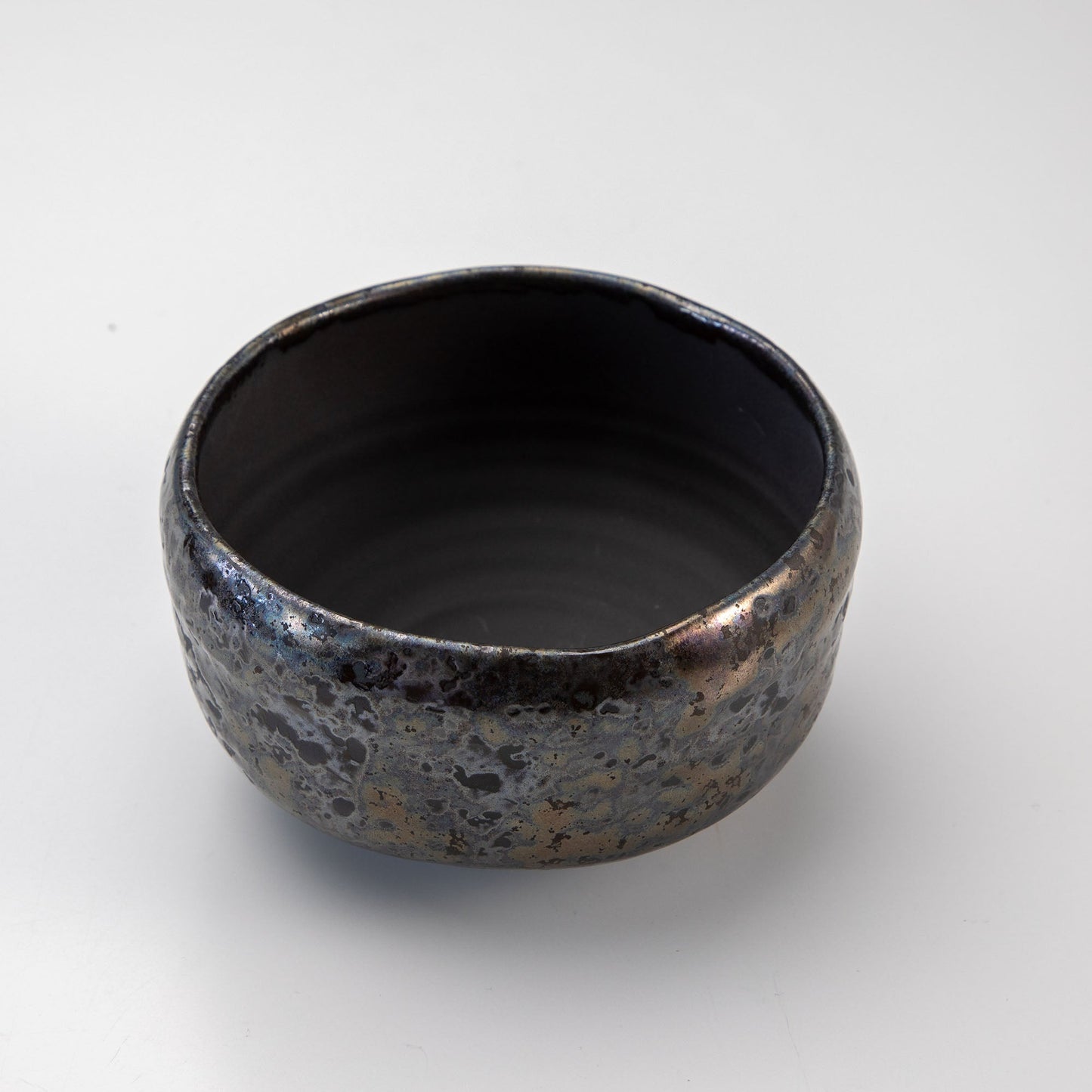 日本Asayu Shirogane 抹茶碗｜銀白釉面 × 侘寂窯變質感 | 日式美學 | 職人手作