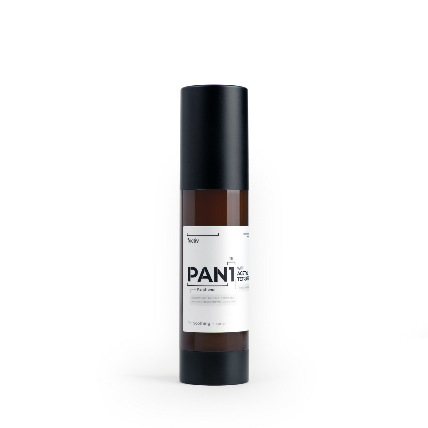 PAN1 Hydrating Soothing Lotion 50ml | Tetrapeptide Anti-inflammatory Repair · Vitamin B5 Soothing · Light, Hydrating, Non-sticky | Made in Hong Kong