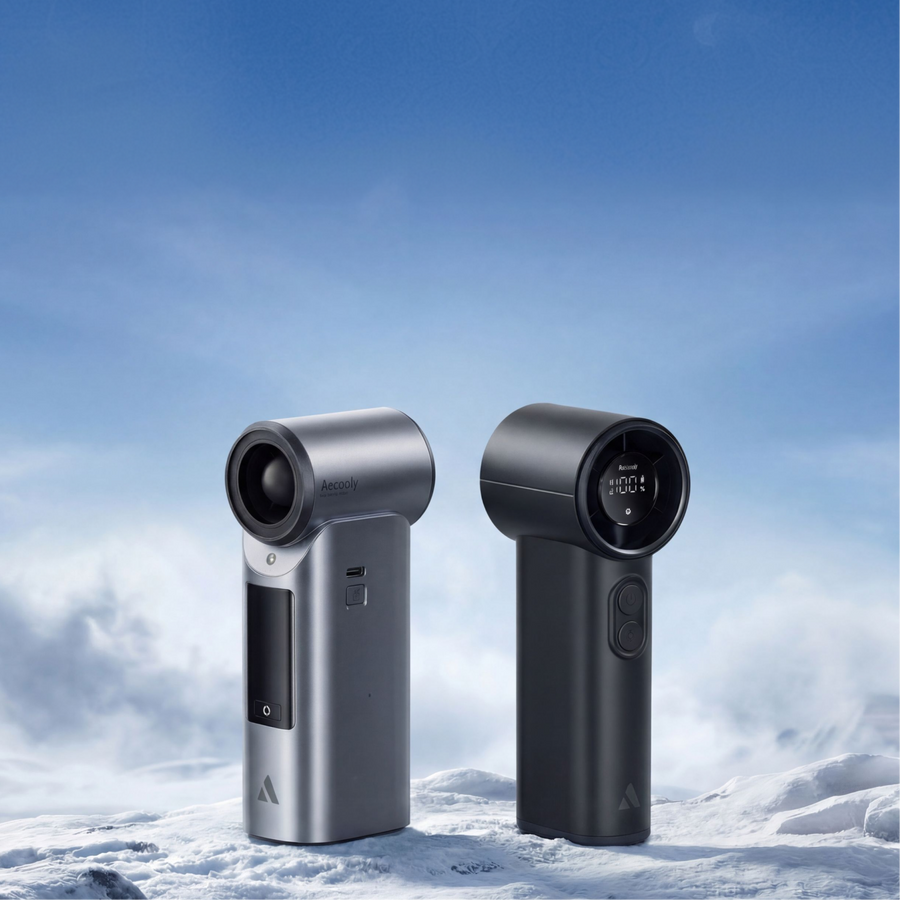 【現貨！庫存緊張！】Aecooly Cold Air 高壓氣動冰霧風炮｜10 秒降 10°C 風力冰霧雙重狂降 · 70,000 RPM 風速 25m/s · 雙磁吸風嘴