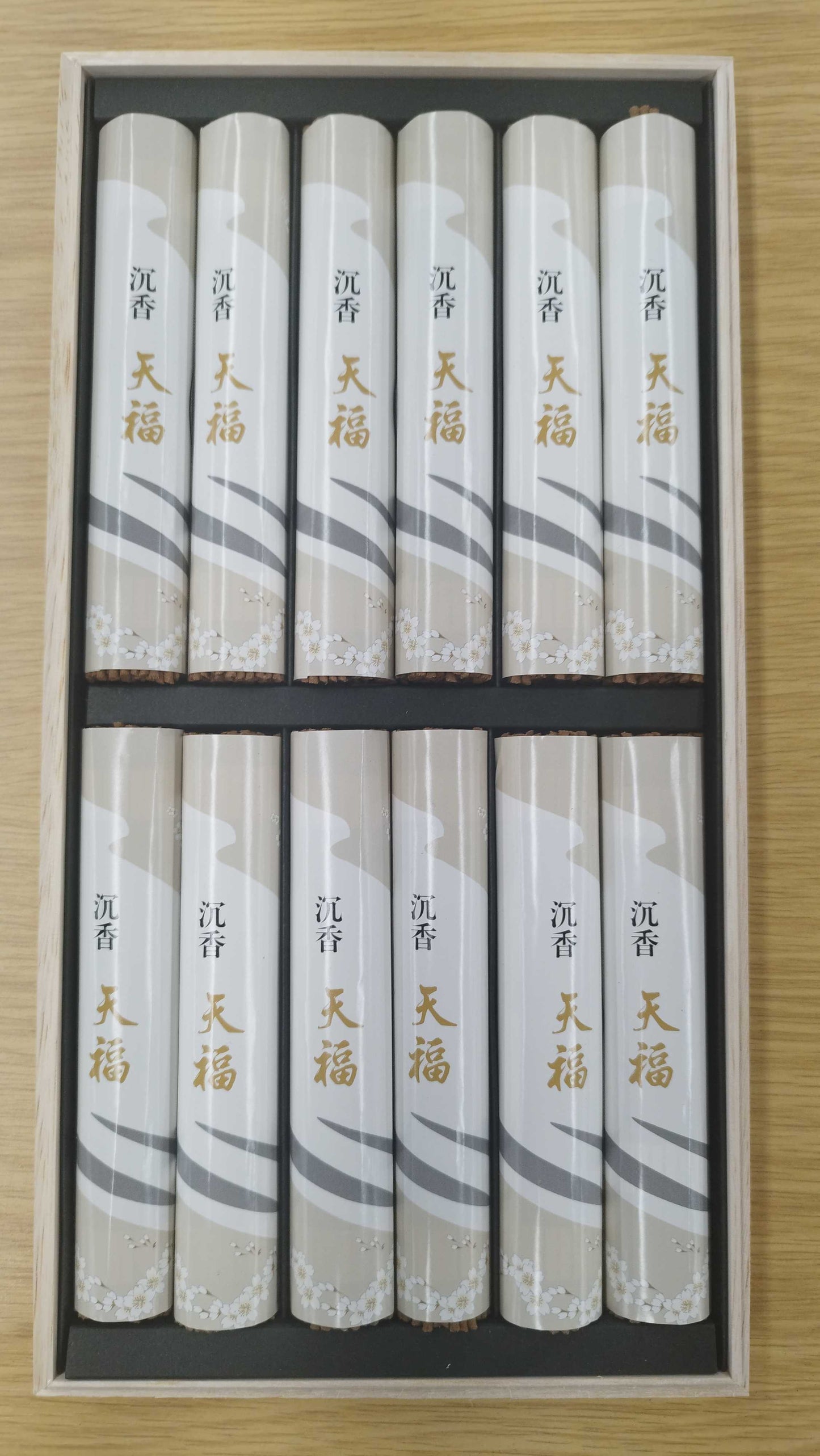 日本Asayu 兵庫縣 限量 沉香禮盒套裝（40克x12束） | 天然香氣 | 淨化療癒