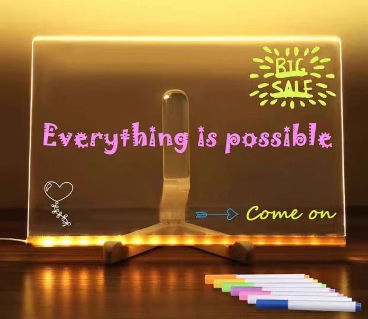 萬物可畫LED發光臨摹畫板｜萬物都畫到的發光畫畫板｜萬物可學畫畫板