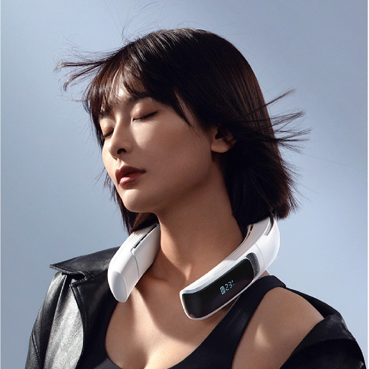 Smart Neck Fan with Cooling & Heating | RANVOO AICE LITE