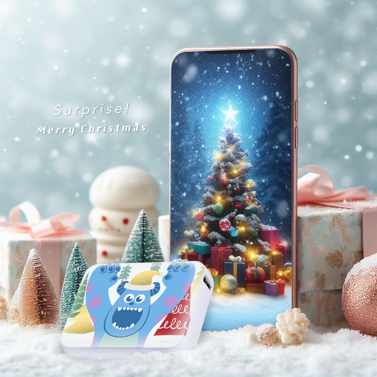 迪士尼怪獸電力公司系列PD-910智慧型快充行動電源 – 毛怪與小蘇的能量魔法