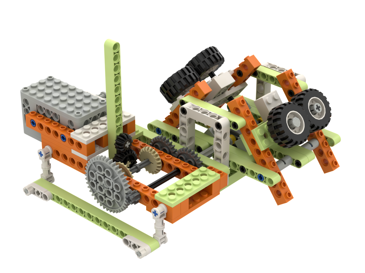 STEM編程14種機械工程機械人  | Apitor Robot-E