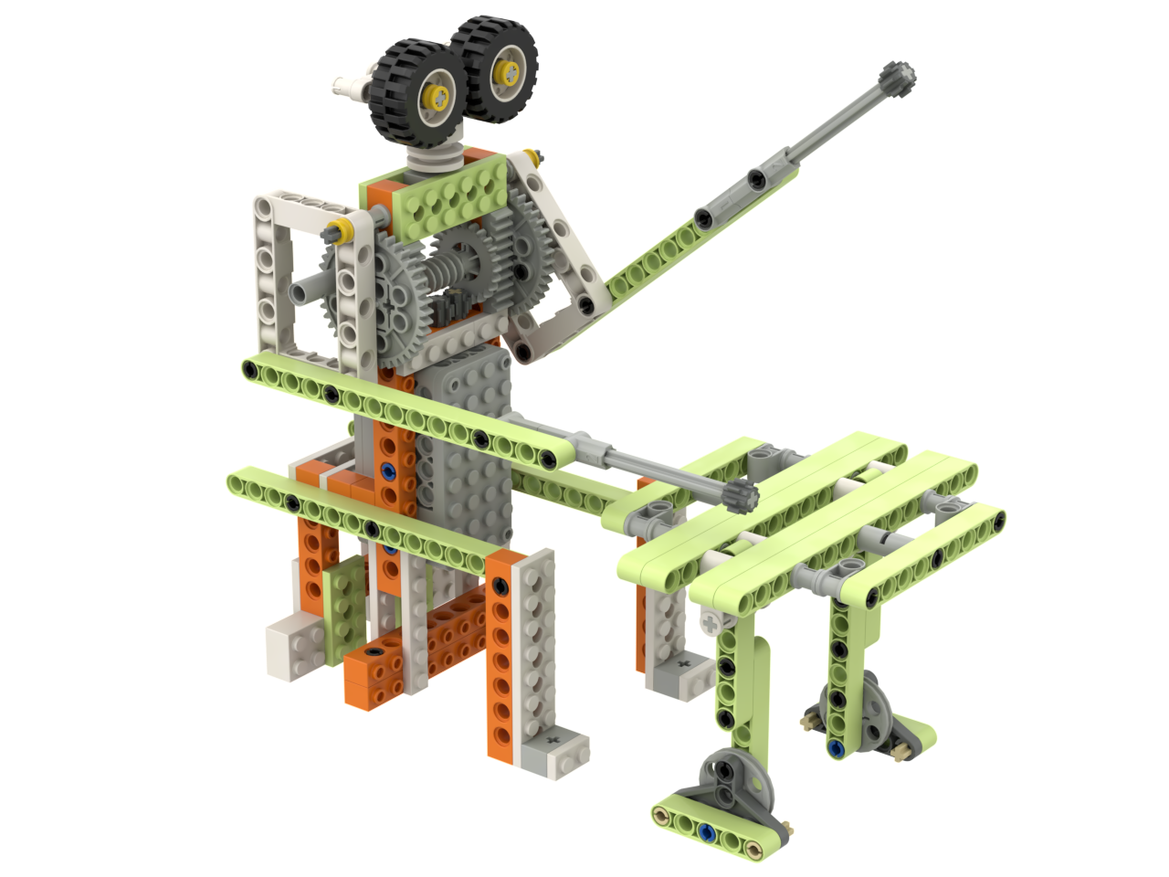 STEM編程14種機械工程機械人  | Apitor Robot-E