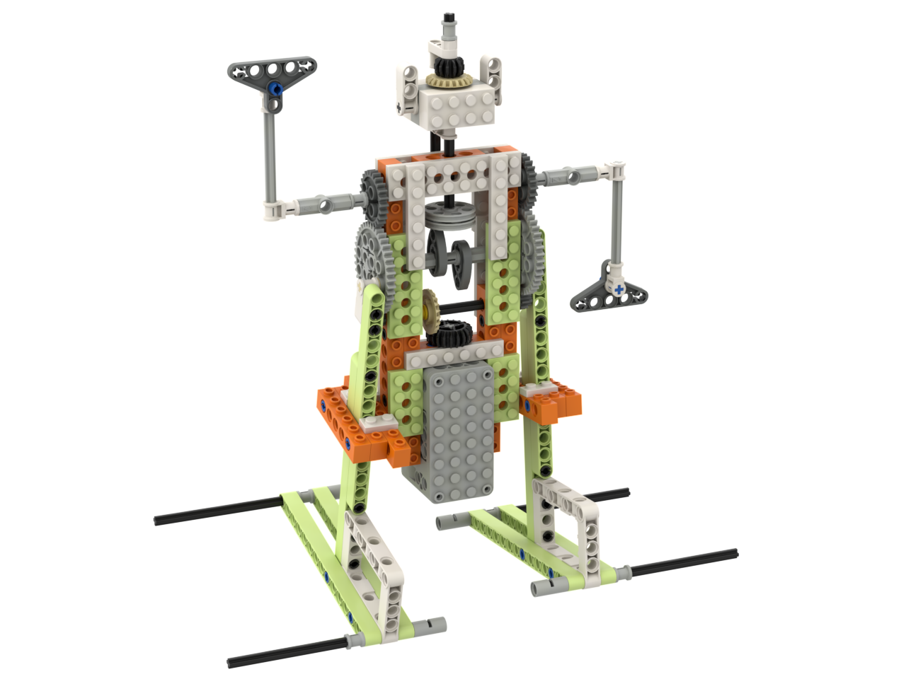 STEM編程14種機械工程機械人  | Apitor Robot-E