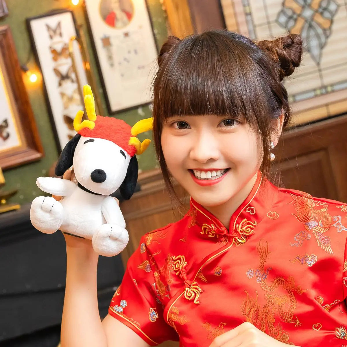 帶著史諾比迎接龍年好運 – PEANUTS 史諾比龍年絨毛藍牙喇叭 PriseMall
